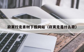 陕西寂寞行走素材下载网站（寂寞走是什么歌）